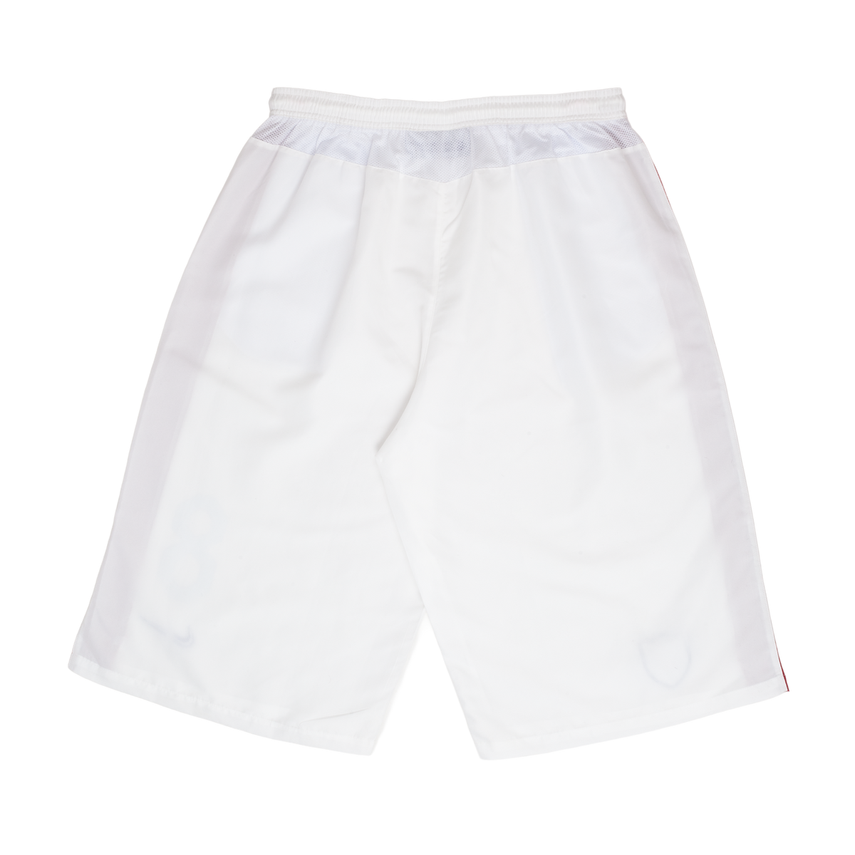 White Basketball Soccer Shorts