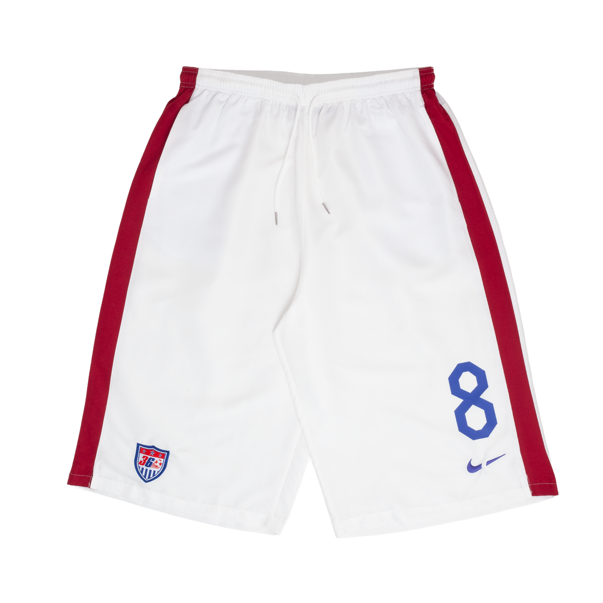 White Basketball Soccer Shorts