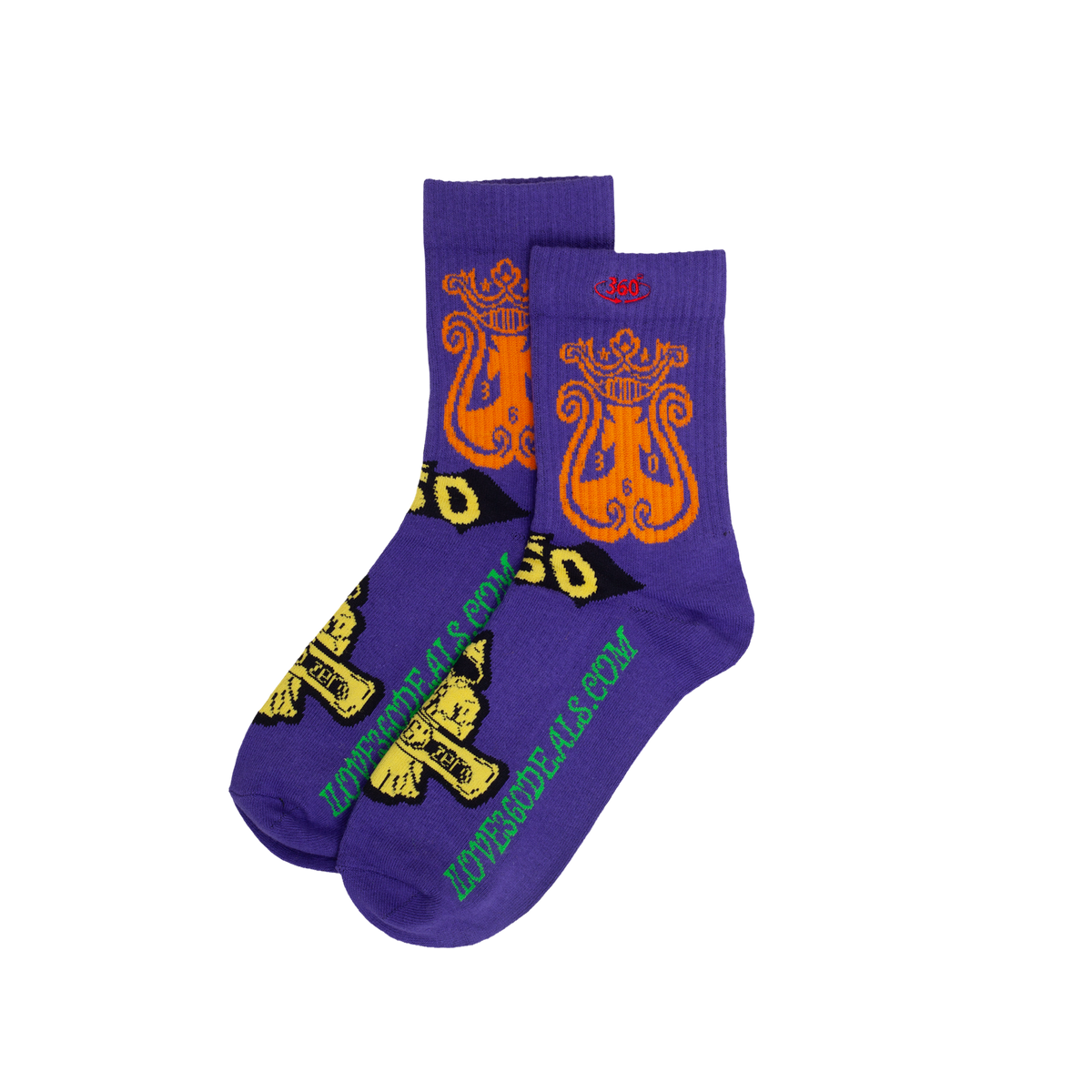 Purple LsD Sock