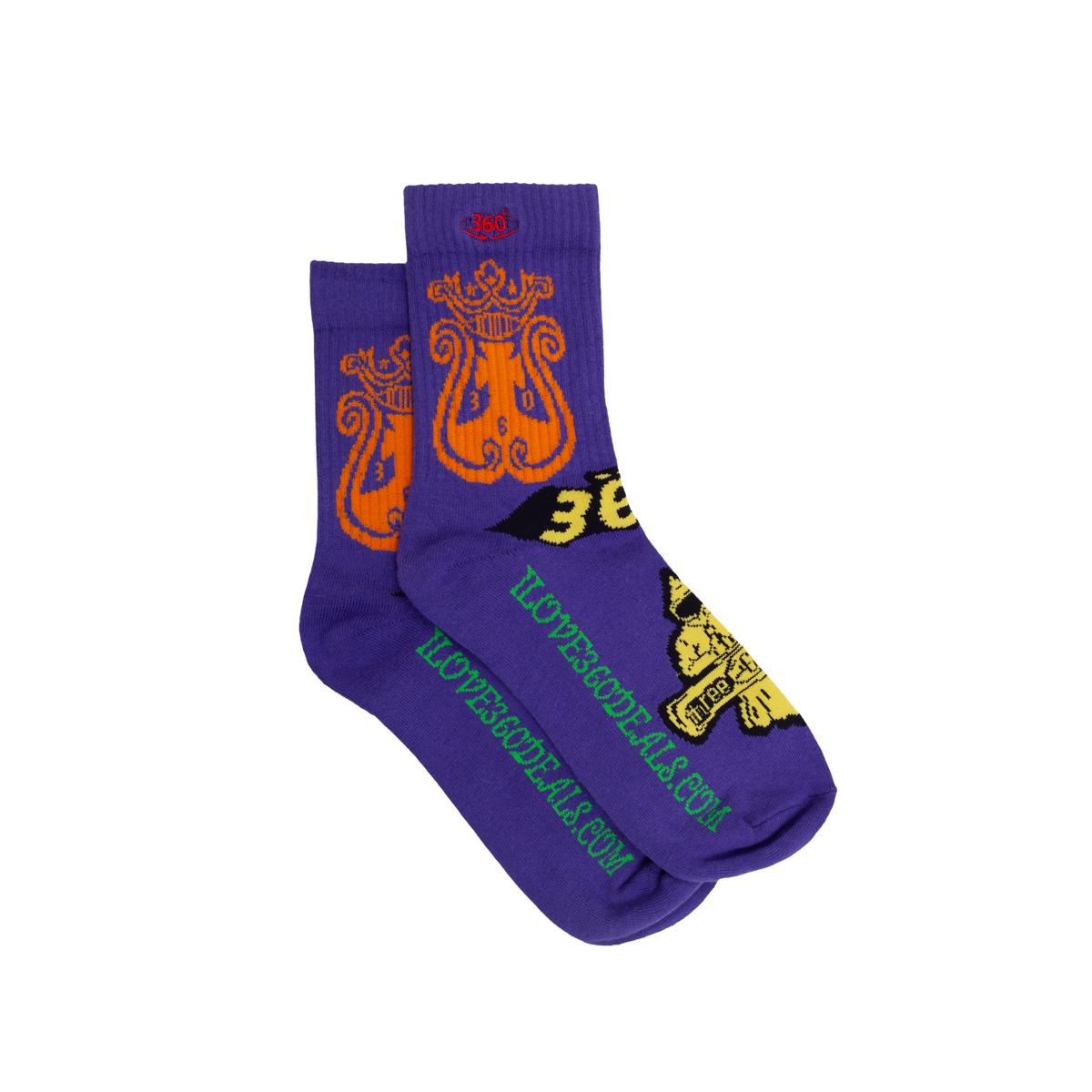 Purple LsD Sock