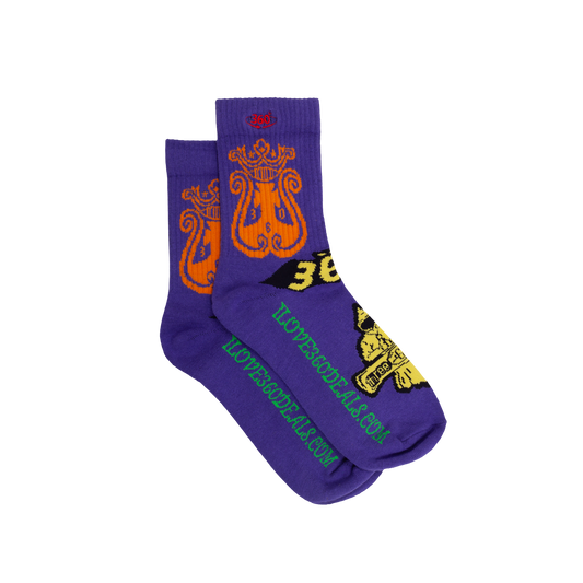 Purple LsD Sock